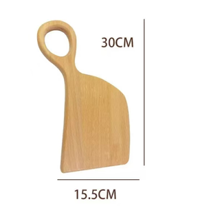 Tabla de cortar de madera moderna de alta calidad para cocina, con asa, para parejas - Product Image 6