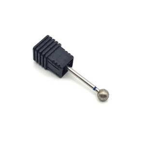 6mm Ball Shape Diamond Nail <b>Drill</b> <b>Bit</b> 3/32 Inch Dead Skin Removal Cuticle Clean Electric Rotary Nail <b>Drill</b> Accessories - Product Image 3