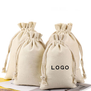 Luxury Business <strong>Personalised</strong> Organic Cotton <strong>Drawstring</strong> Packing/Shoe Dust <strong>Bag</strong> - Product Image 1