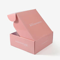 Emballage de premier choix écologique, expédition dans une boîte d'expédition en carton kraft, emballage de cadeau en carton personnalisé pour vêtements