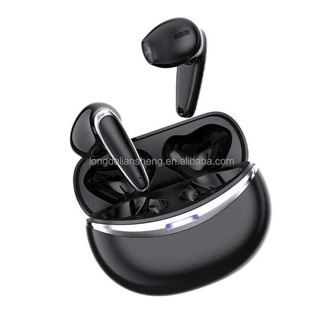 JLChipset Gaming Earphones: Wireless Sports Headphones, LED Digital Display, IPX6 Waterproof, Mic-Equipped Earbuds for Party Use