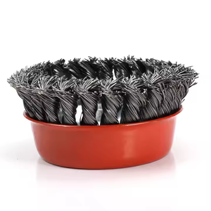 Kinerja tinggi sikat cangkir kawat memutar terikat sikat cangkir dengan M14 atau 5/8-11 benang untuk sudut penggiling - Product Image 3