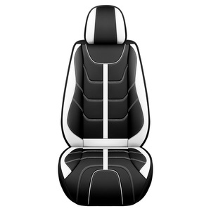 <strong>Best</strong>-selling Wholesale Full <strong>Set</strong> of Deluxe Waterproof Non-slip and Easy to Clean Custom Leather Luxury <strong>Car</strong> Seat Cover - Product Image 5