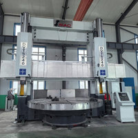 Haute précision automatique robuste Double colonne simple 2 axes CNC tour à tourelle verticale nouvel état composants de base engrenage
