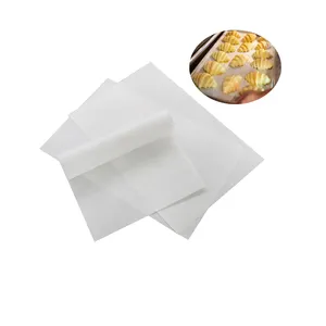 ケーキパン用の紙の裏地ヒートプレスパーソナライズされた食品グレードの茶色の白いシリコンコーティングされたベーキングペーパー