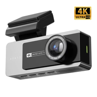 Grabadora de Video Delantera y Trasera de Doble Lente 4K de Alta Calidad con Visión Nocturna, Caja Negra para Vehículo, DVR para Auto