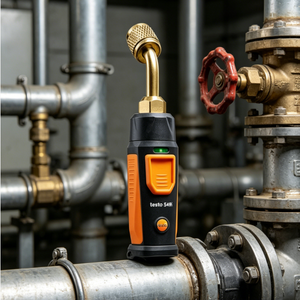 Mini-mètre numérique sans fil Testo 549i, détecteur intelligent de pipeline pour tests de réfrigérant CVC haute et basse pression - Product Image 3