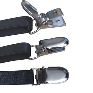 2 Pcs Ceinture ajustable pour <span class=keywords><strong>chemise</strong></span> pour <span class=keywords><strong>homme</strong></span> avec clips antidérapants pour jarretelles Jarretelles pour <span class=keywords><strong>chemise</strong></span> à jambe cachée Vêtements pour cuisses - Product Image 4