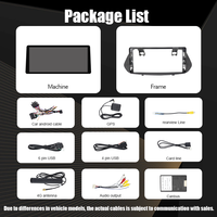 2020-2022 untuk Chevrolet Onix Auto Stereo Dash Fascia Trim 12.3 inci Headunit Android Mobil GPS Amplifier Canbus Kabel Daya 1 Tahun