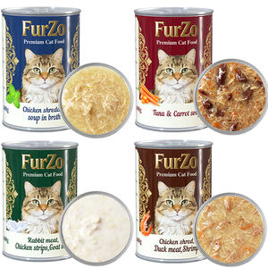 Alimento Húmedo Enlatado de Pollo Desmenuzado de Alta Calidad para Gatos - Salud <span class=keywords><strong>Gastrointestinal</strong></span> y Apoyo Inmunológico, Alimento Nutritivo para Gatos - Product Image 1