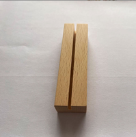 Porte-cartes postales en bois acrylique support de signe pour la décoration de fête emplacement petite Table Menu porte-cartes