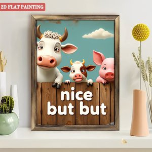 กรอบไม้ขนาด 20x30 ซม. ภาพศิลปะดอกไม้<span class=keywords><strong>ทะเลทราย</strong></span>พร้อมกระบองเพชรที่กำลังบานหลังฝนตก - Product Image 2