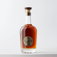 Bouteille de vin rouge personnalisée de 750 ml avec bouchon à couronne, fabriquée par un fabricant professionnel chinois, échantillon gratuit de diffuseur de 1000 ml