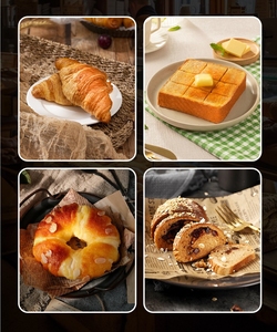 TT-150 thương mại điện chuỗi quay bánh mì nóng tự động bánh sandwich băng tải nướng bánh - Product Image 4