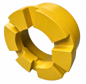 Ashok Industries Industrial Cable Reel System Dual Arm Yellow Metal Heavy Duty Rotating Mechanism - Product Image 1
