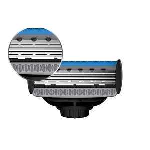 Cabezal <span class=keywords><strong>de</strong></span> Repuesto <span class=keywords><strong>para</strong></span> Maquinilla <span class=keywords><strong>de</strong></span> <span class=keywords><strong>Afeitar</strong></span> <span class=keywords><strong>de</strong></span> 5 Hojas, las Mejores Cuchillas <span class=keywords><strong>para</strong></span> <span class=keywords><strong>Pieles</strong></span> <span class=keywords><strong>Sensibles</strong></span> - Product Image 3