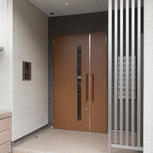 Современная межкомнатная дверь для квартир и отелей, МДФ, ДПК, ПВХ, дизайн для ванной комнаты, производство Филиппины - Product Image 2