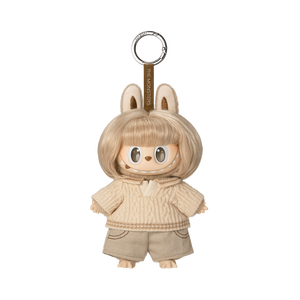 Authentique POP MART The Monsters Hair Salon Plush Blind Box Styles confirmés Coastal Vibes After Rain Warm Oat Velvet Noon - Product Image 4