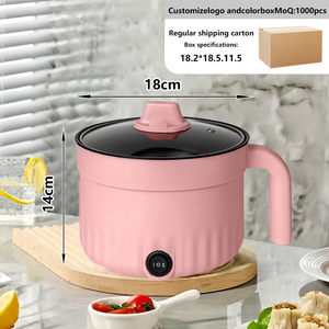 Mini poêle électrique de haute qualité 1,8 L Revêtement antiadhésif Couvercle en verre trempé Classe énergétique pour un usage domestique, hôtelier et extérieur - Product Image 4