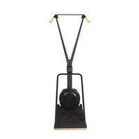 Máquina de ejercicio de esquí cardio, equipo de gimnasio interior de remos, 10 niveles de resistencia, máquina erg de esquí de aire, novedad