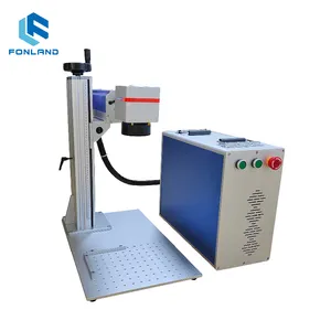 Portable Small Fiber Laser 20w 30w 50w 100w Max Raycus JPT CNC Desktop Color Fiber Laser Marking Machine Price For Metal Sale