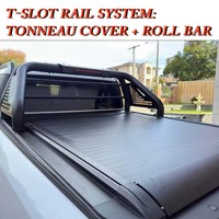 Smarte App-gesteuerte elektrische Laderaumabdeckung für F-150 Raptor 2024-2026 – Fernbedienbare, einziehbare Aluminium-Rollabdeckung, wasserdicht und abschließbar