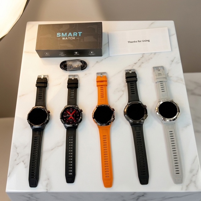 1.43-inch Smart Sports Watch for Monitoring Body Exercise and Health Data, AI Voice Assistant+Bluetooth Calling Smart Watch