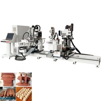 MSK2218 Machine à mortaiser automatique professionnelle à double extrémité arrondie CNC pour le travail du bois, tenonneuse pour bois massif pour chaises en bois