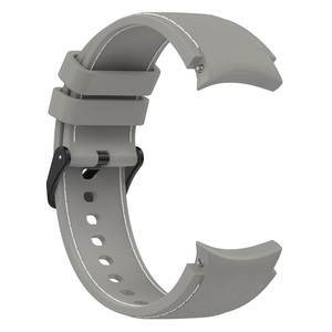 Bracelet intelligent pour <span class=keywords><strong>Samsung</strong></span> <span class=keywords><strong>Galaxy</strong></span> Watch 5 <span class=keywords><strong>40</strong></span> 44mm/<span class=keywords><strong>Watch5</strong></span> Pro 45mm, bracelet en cuir à motif, sans espaces, bracelet en silicone - Product Image 5
