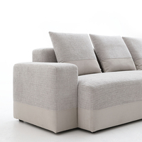 Canapés de Salon Modulaires Sectionnels en Forme de L pour Villa et Maison : Mobilier Contemporain et Moderne de Luxe