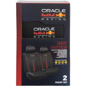 Set coprisedili 6 pezzi Powerbar nero/rosso - Product Image 2