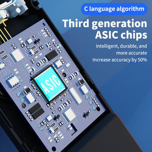 Высокоточный бесконтактный портативный алкотестер с цветным дисплеем и датчиком для измерения уровня алкоголя в выдыхаемом воздухе - Product Image 5