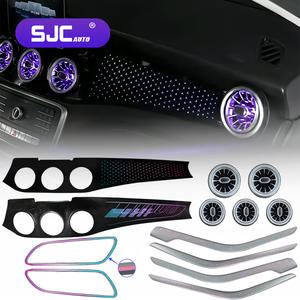 Éclairage LED intérieur 64 couleurs SJC Auto pour <span class=keywords><strong>Mercedes</strong></span>-Benz CLA/GLA/A/B-Class W156/W117/W246/W176 2013-2019  LHD/RHD Kit Symphonie - Product Image 1