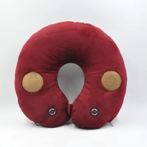 Almohada masajeadora vibratoria eléctrica suave en forma de U de alta calidad, almohada para el cuello con <span class=keywords><strong>2</strong></span> LED - Product Image 2