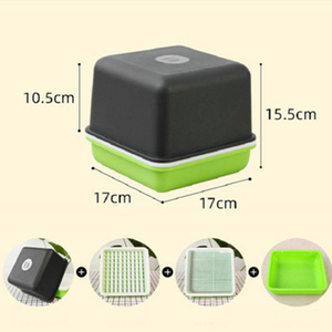 Peanut Bud Planting Box Peanut Bud Hydroponic Box Home Sprout Vegetable Hydroponic Pot Planting Plate Seedling Tray