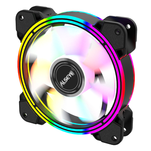 ALSEYE <span class=keywords><strong>Ventilador</strong></span> <span class=keywords><strong>de</strong></span> <span class=keywords><strong>PC</strong></span> RGB <span class=keywords><strong>de</strong></span> 12025 mm, Kit <span class=keywords><strong>de</strong></span> Ventiladores RGB direccionables para Caja <span class=keywords><strong>de</strong></span> <span class=keywords><strong>PC</strong></span> - Product Image 4
