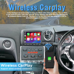 CARUPEZ <span class=keywords><strong>CarPlay</strong></span> sans fil pour Nissan GTR R35 2010-2019 Module Android Auto DCC-CP-GTR Interface multimédia portable Lecteur radio - Product Image 3