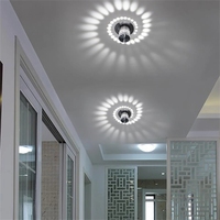 Lampe murale LED d'intérieur créative en spirale pour club, KTV, couloir, mur de fond, escalier, lampe décorative murale