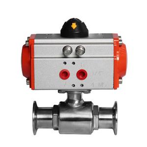 วาล์วบอลแบบสองทางชนิด Tri-clamp สำหรับงานสุขาภิบาล ยี่ห้อ COVNA B2B DN25 ขนาด 1 นิ้ว แรงดัน 1.6MPa ใช้ไฟ AC220V วัสดุ SS316/SS304 พร้อมซีล PTFE รองรับ OEM - Product Image 3