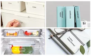 Custom Clear Thermal Transfer <strong>Labes</strong> Rolls Vinyl PP Transparent Blank Glossy Circle Dots <strong>Sticker</strong> - Product Image 6