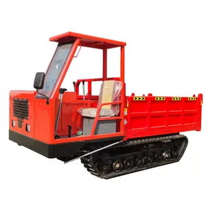 Recruitment Agent Agricultural Crawler mini dumper Hydraulic Track Dumper Self-loading All terrain hydraulic dump truck