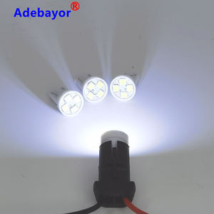 T10 Ampoule Socket W5W 194 168 2835 4 SMD Voiture <span class=keywords><strong>Led</strong></span> Wedge Tableau de Bord Jauge Lumière <span class=keywords><strong>12</strong></span> <span class=keywords><strong>Volts</strong></span> <span class=keywords><strong>Automobile</strong></span> Intérieur Light Car Lampe De Lecture - Product Image 2