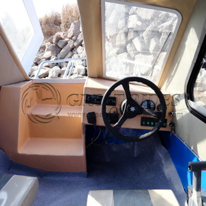 Prezzo di fabbrica diretto produttore 17.6FT/ 5.38 metri piccola barca da pesca in vetroresina con motore fuoribordo - Product Image 2