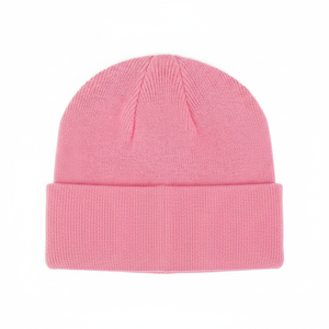 Bonnet d'hiver pour homme 025, bonnet en tricot ample et décontracté avec des motifs de lettres de dessins animés à pois pour les voyages et les scènes de plage - Product Image 1