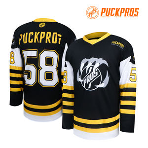 专业品质耐用环保速干涤纶冰球球衣男式比赛服定制球队标志热转印冰球 - Product Image 2