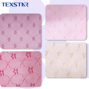 Telas de Tul de Poliéster Jacquard al por Mayor, <span class=keywords><strong>Tela</strong></span> Jacquard Floral, Mosquitero para Cama - Product Image 2