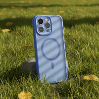 Coque de protection arrière pour iPhone 17 16 15 Pro Max, toucher mat soyeux, magnétique, étui de téléphone Fundas Carcasa