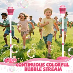Juguete de Burbujas de Jabón de Plástico con Forma de Farola, Lámpara de Jardín, Máquina Automática de Burbujas para Niños y Adultos, Juego de Fiesta, Venta Caliente en YouTube - Product Image 2