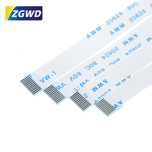 FFC/FPC 0.5mm Pitch 4P-60P Konektor Kabel Fleksibel Datar 60/100/150/200mm Kabel Harness - Product Image 2