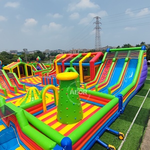 Công Viên Bơm Hơi <span class=keywords><strong>Funbox</strong></span> Lớn Giảm Giá Sốc Lâu Đài Nảy Bouncy Lâu Đài Nhảy Bơm Hơi Khổng Lồ 15ft Biệt Thự Trượt Vườn Thú Bơm Hơi - Product Image 6